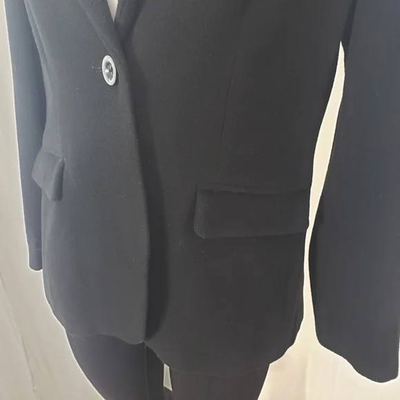 Javier Simorra Barcelona black wool blazer size 6 - Picture 3 of 11